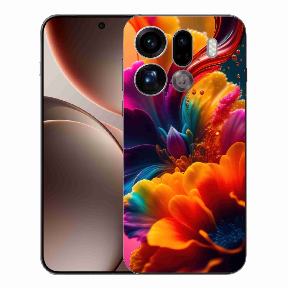 Gelový kryt mmCase na Oppo Find X9 Pro - abstraktní motiv 2