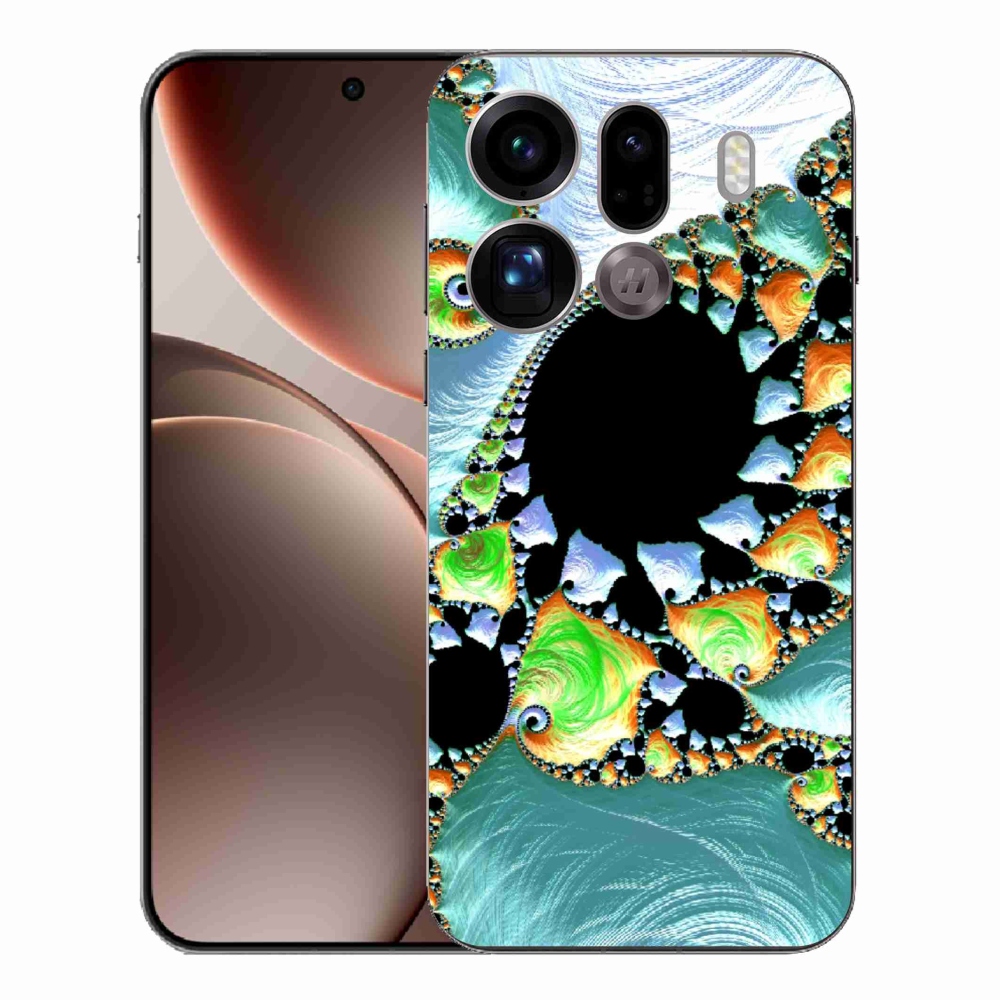 Gelový kryt mmCase na Oppo Find X9 Pro - abstraktní motiv 21