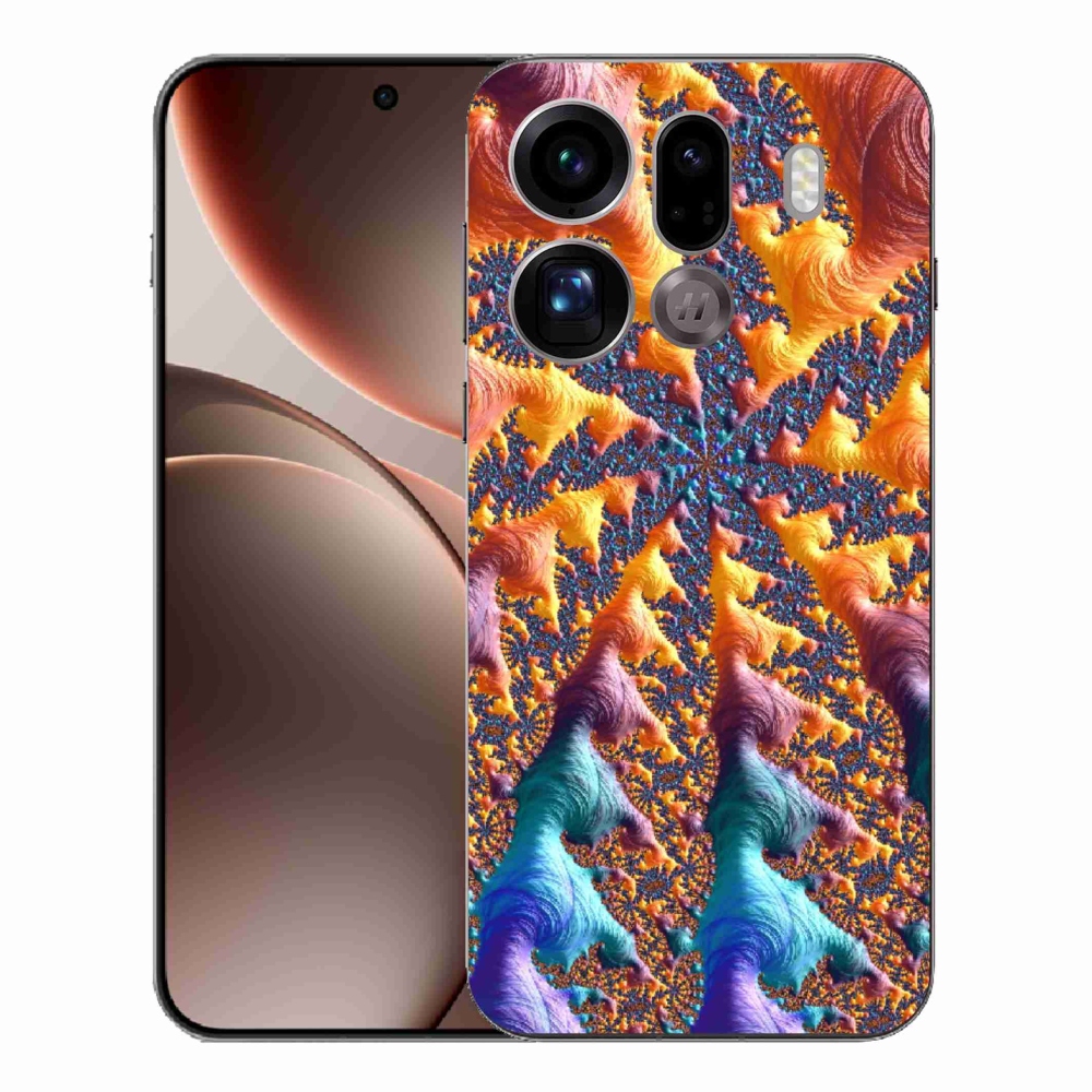 Gelový kryt mmCase na Oppo Find X9 Pro - abstraktní motiv 23