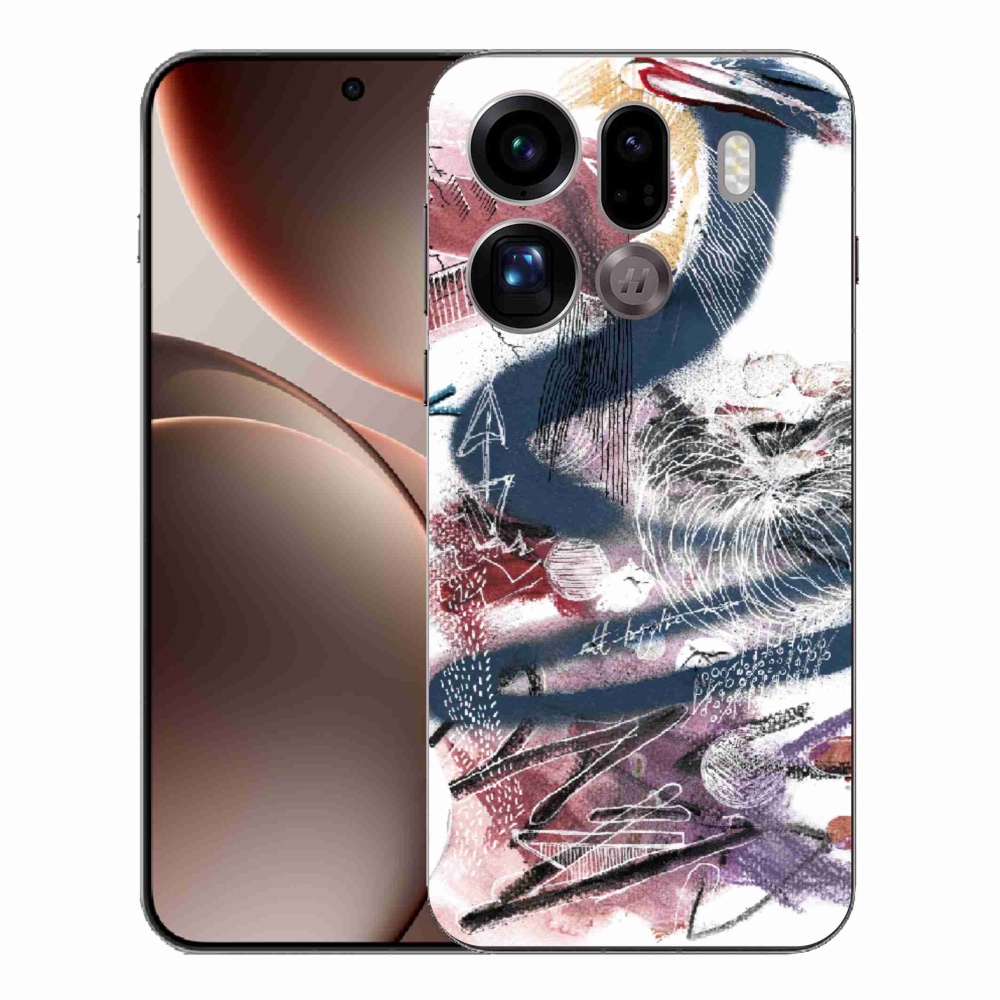 Gelový kryt mmCase na Oppo Find X9 Pro - abstraktní motiv 28