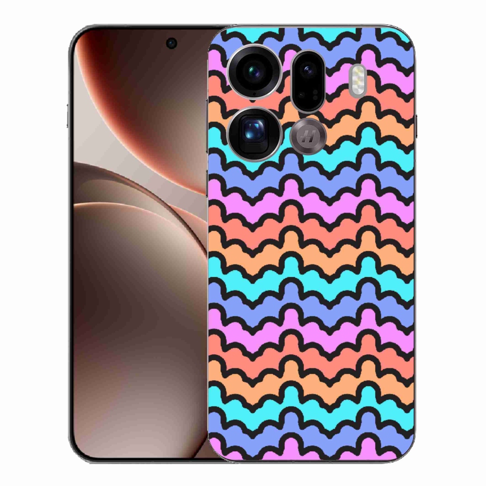 Gelový kryt mmCase na Oppo Find X9 Pro - abstraktní motiv 30