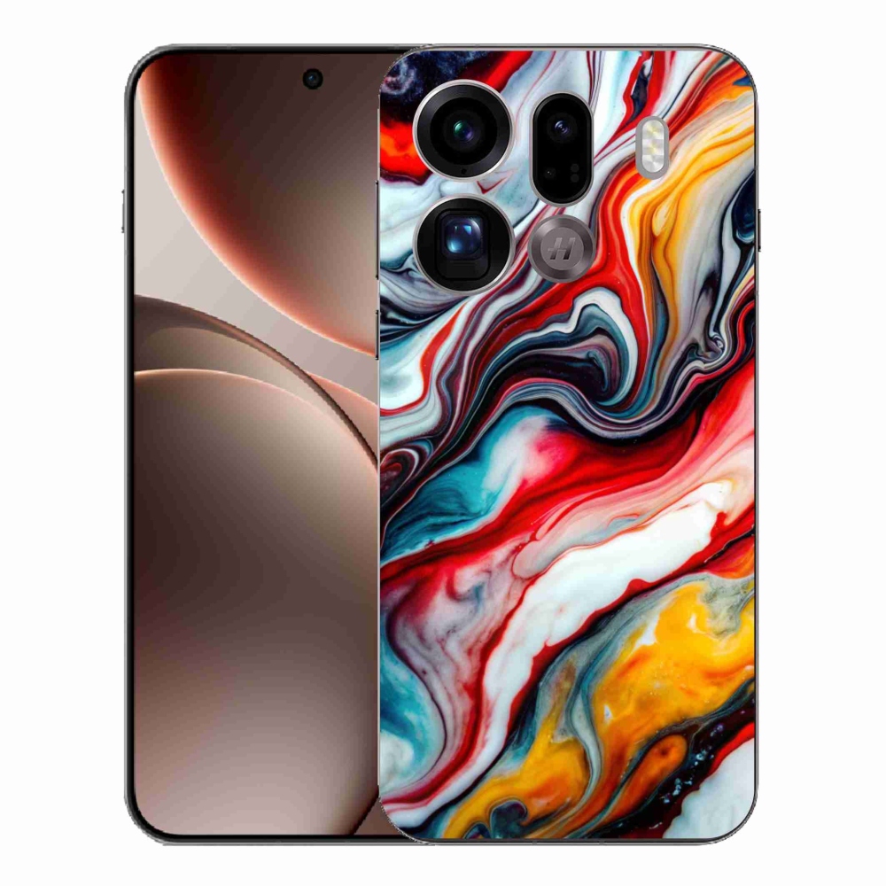Gelový kryt mmCase na Oppo Find X9 Pro - abstraktní motiv 35