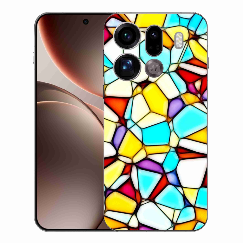 Gelový kryt mmCase na Oppo Find X9 Pro - abstraktní motiv 40