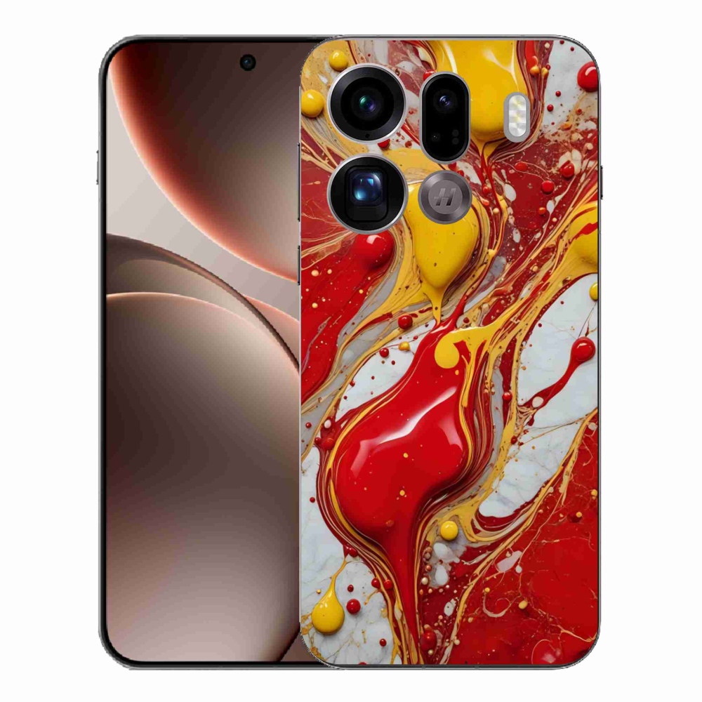 Gelový kryt mmCase na Oppo Find X9 Pro - abstraktní motiv 42