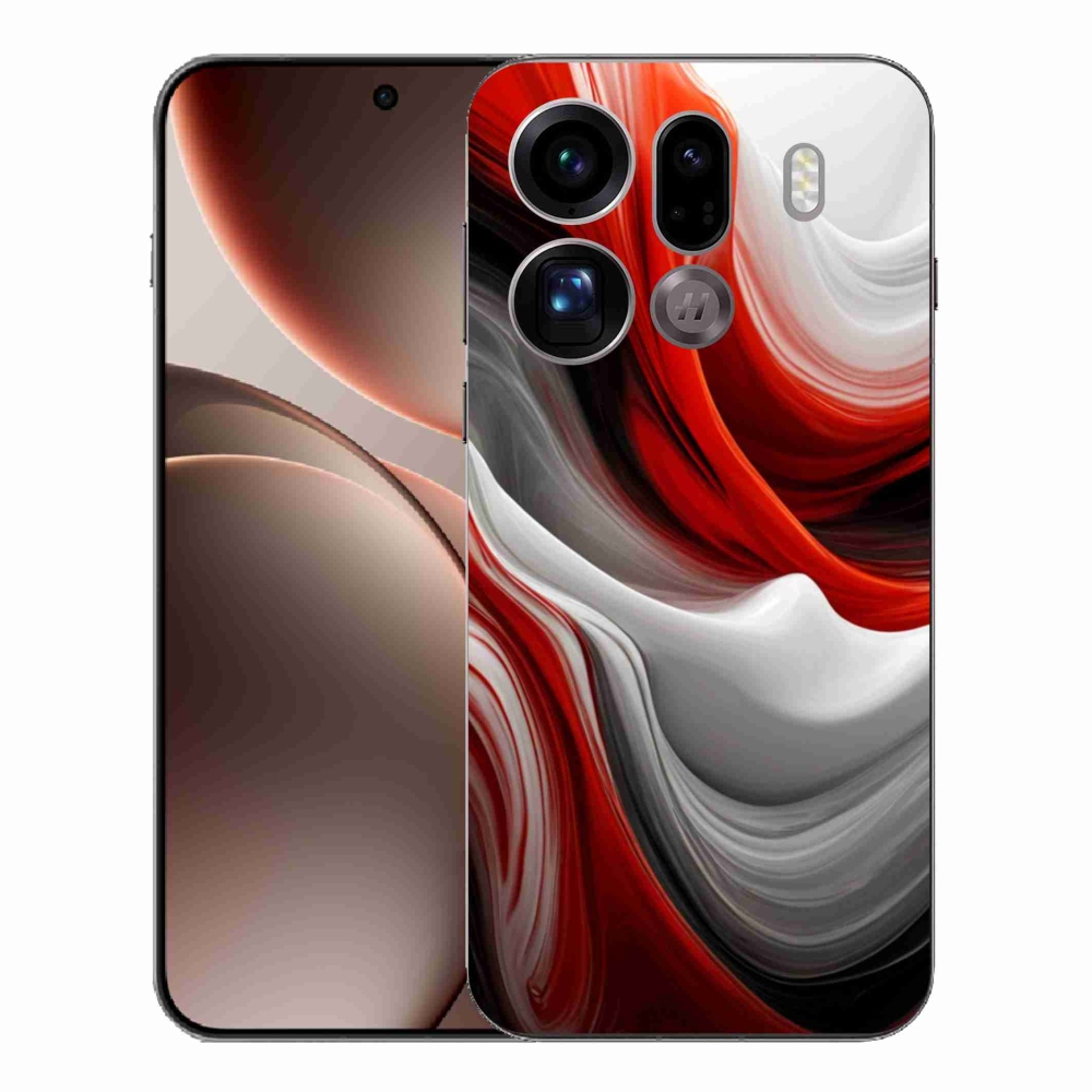 Gelový kryt mmCase na Oppo Find X9 Pro - abstraktní motiv 47