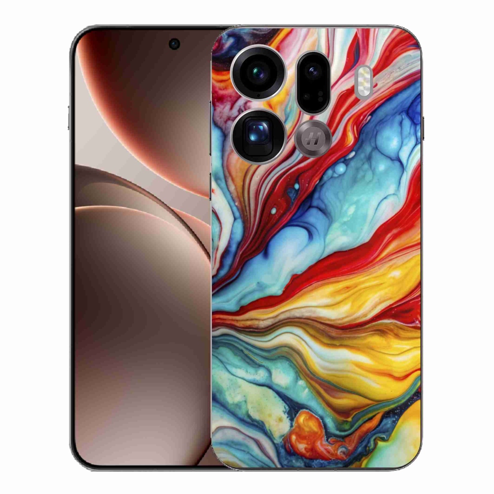Gelový kryt mmCase na Oppo Find X9 Pro - abstraktní motiv 58