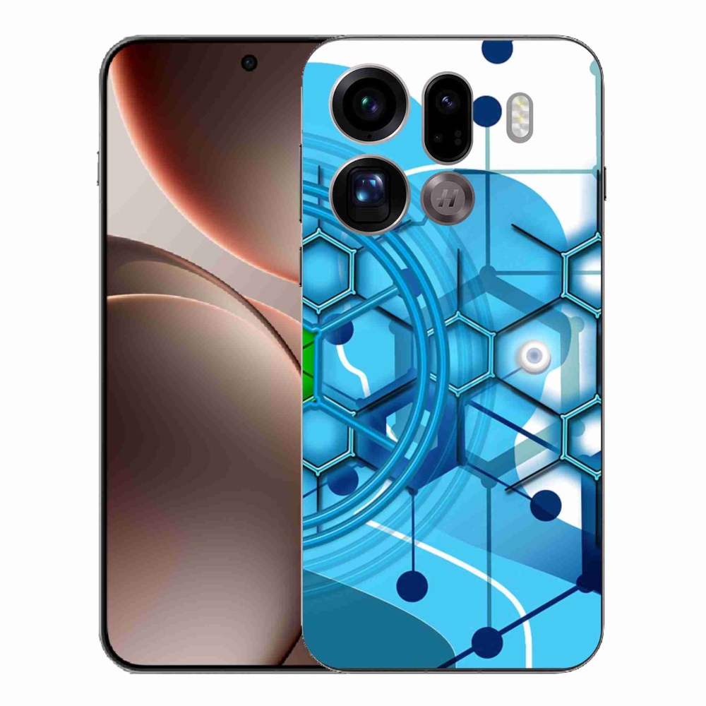 Gelový kryt mmCase na Oppo Find X9 Pro - abstraktní vzor 2