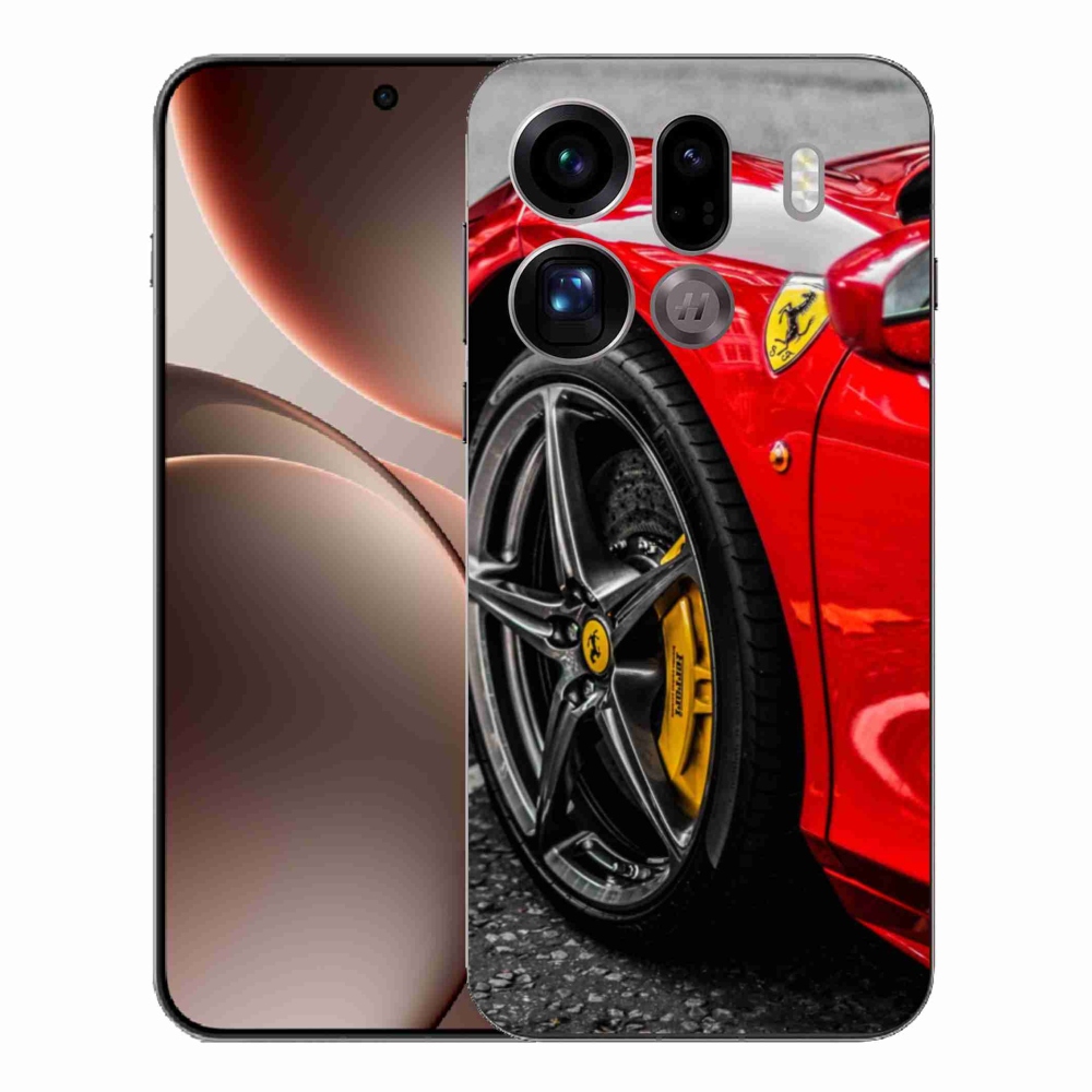 Gelový kryt mmCase na Oppo Find X9 Pro - auto 1