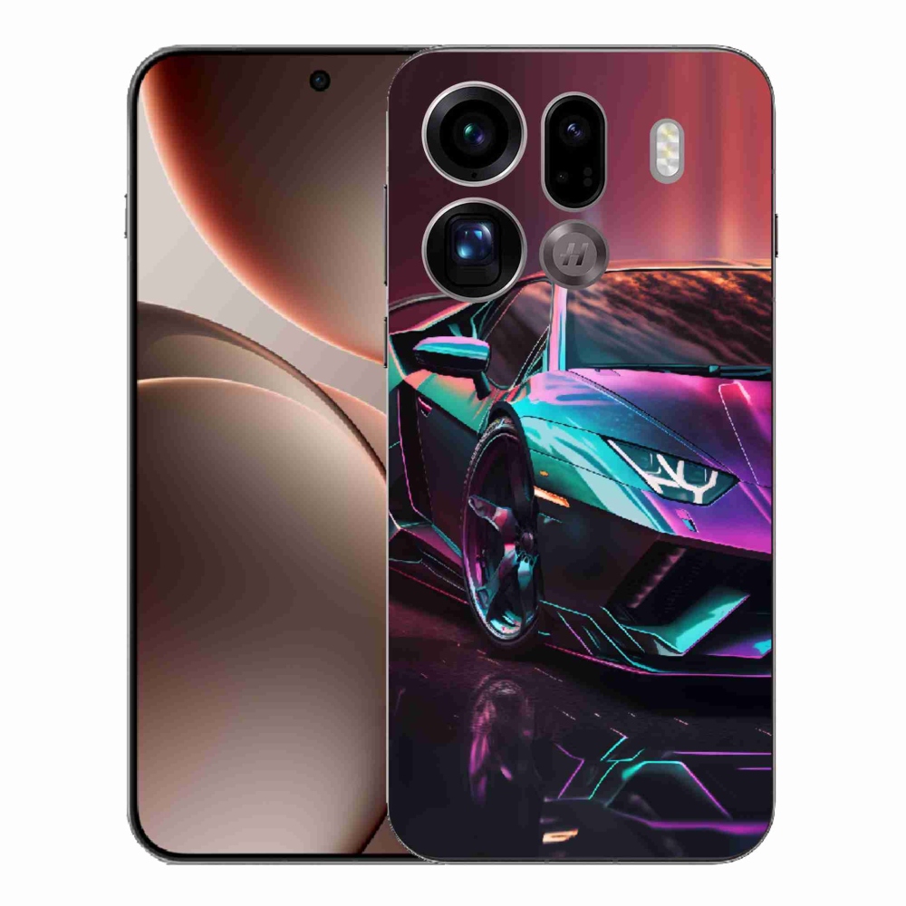 Gelový kryt mmCase na Oppo Find X9 Pro - auto 8