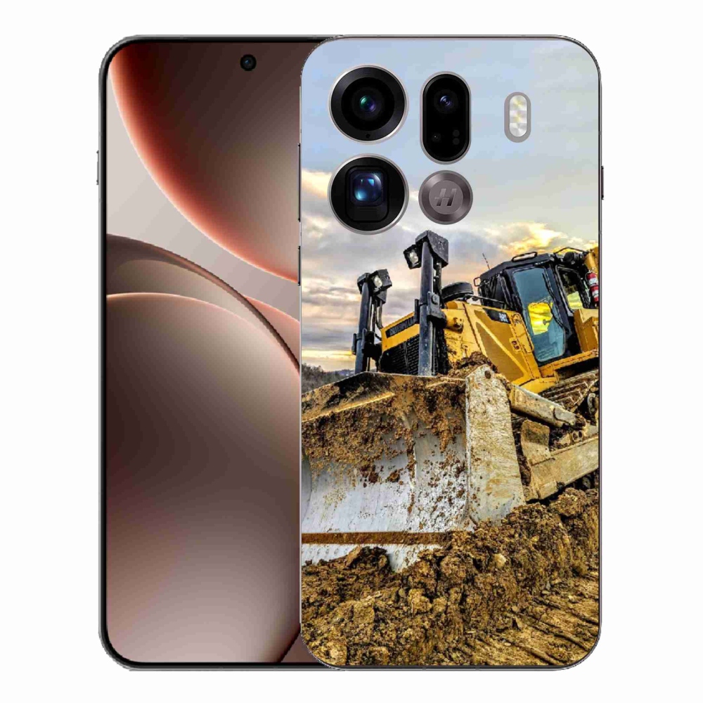 Gelový kryt mmCase na Oppo Find X9 Pro - bagr