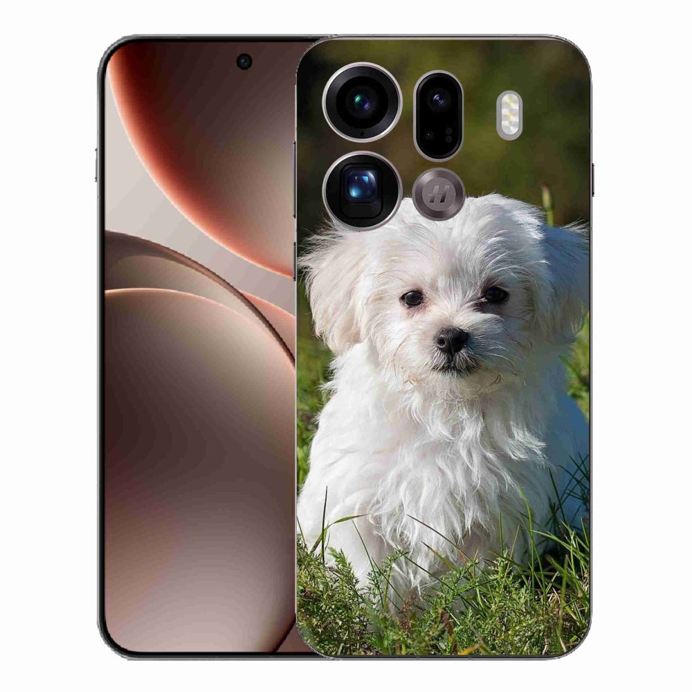 Gelový kryt mmCase na Oppo Find X9 Pro - bišonek