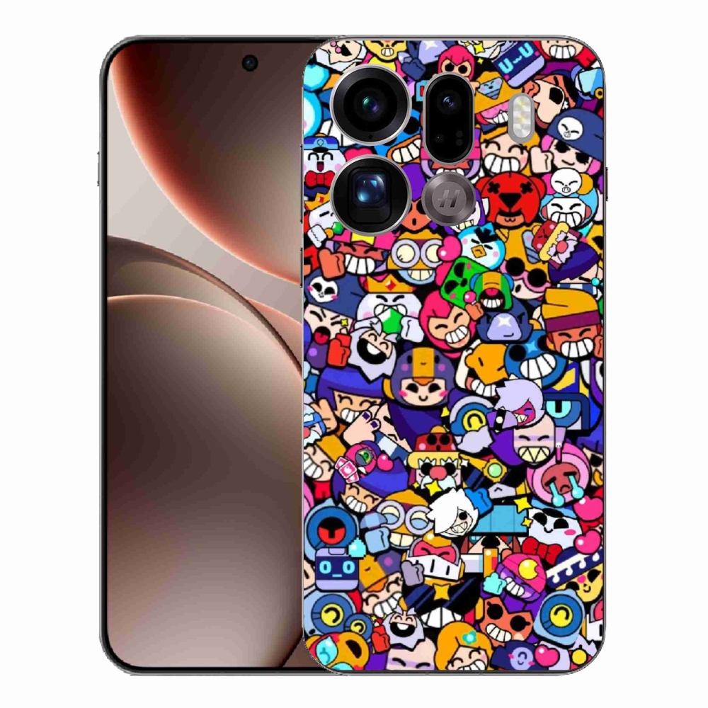 Gelový kryt mmCase na Oppo Find X9 Pro - brawl stars 2