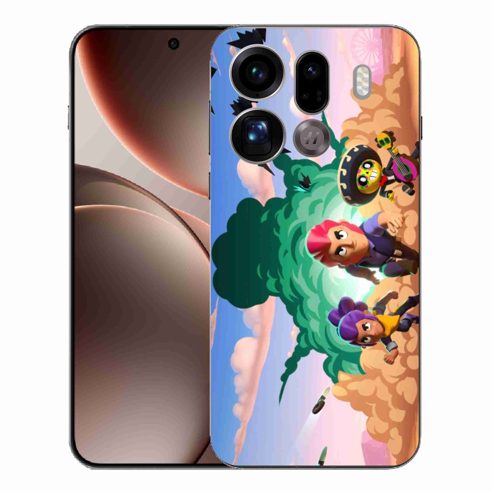 Gelový kryt mmCase na Oppo Find X9 Pro - brawl stars
