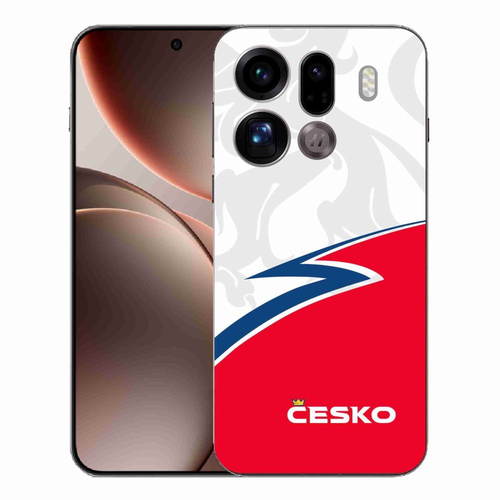 Gelový kryt mmCase na Oppo Find X9 Pro - Česko 1