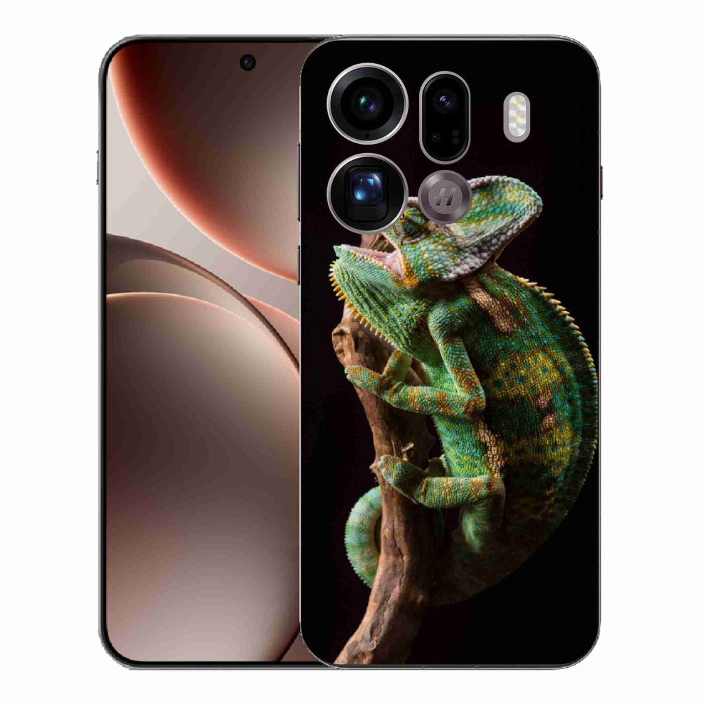 Gelový kryt mmCase na Oppo Find X9 Pro - chameleon