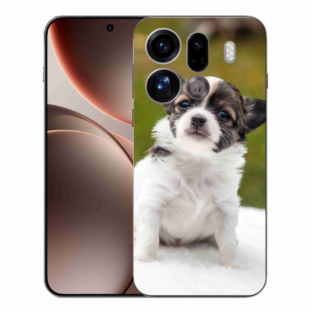 Gelový kryt mmCase na Oppo Find X9 Pro - čivava 4
