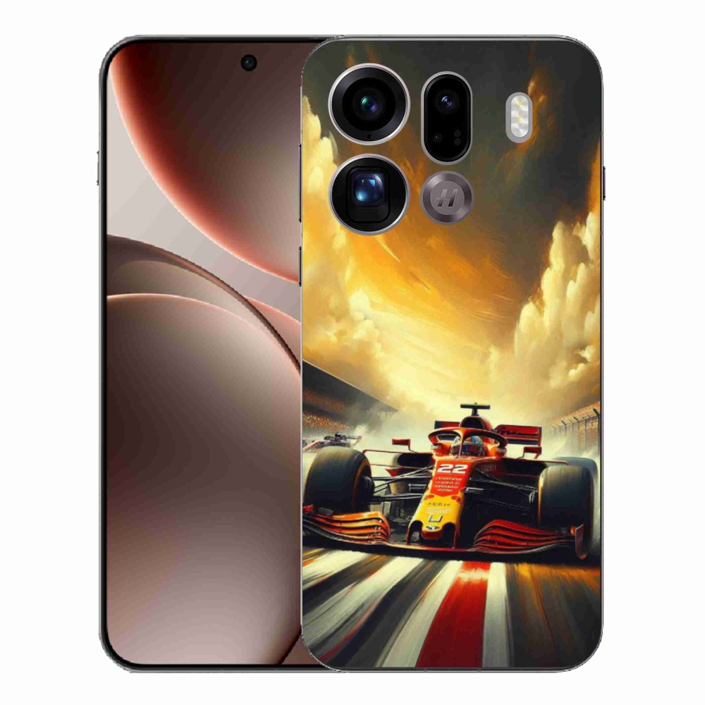 Gelový kryt mmCase na Oppo Find X9 Pro - formule 2