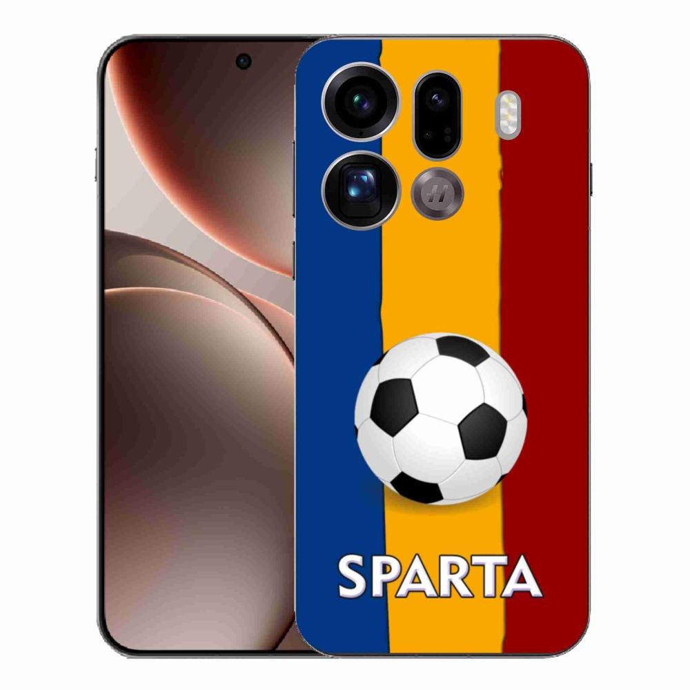 Gelový kryt mmCase na Oppo Find X9 Pro - fotbal 1