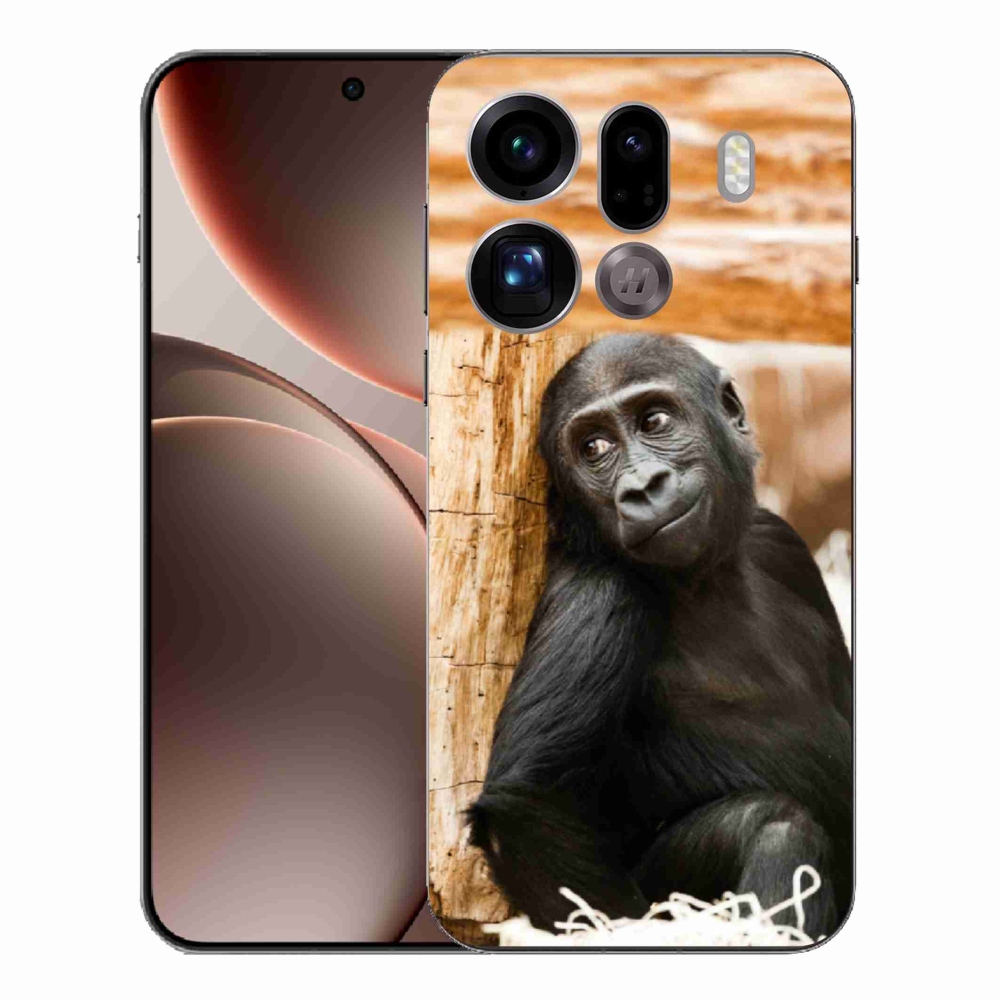 Gelový kryt mmCase na Oppo Find X9 Pro - gorila