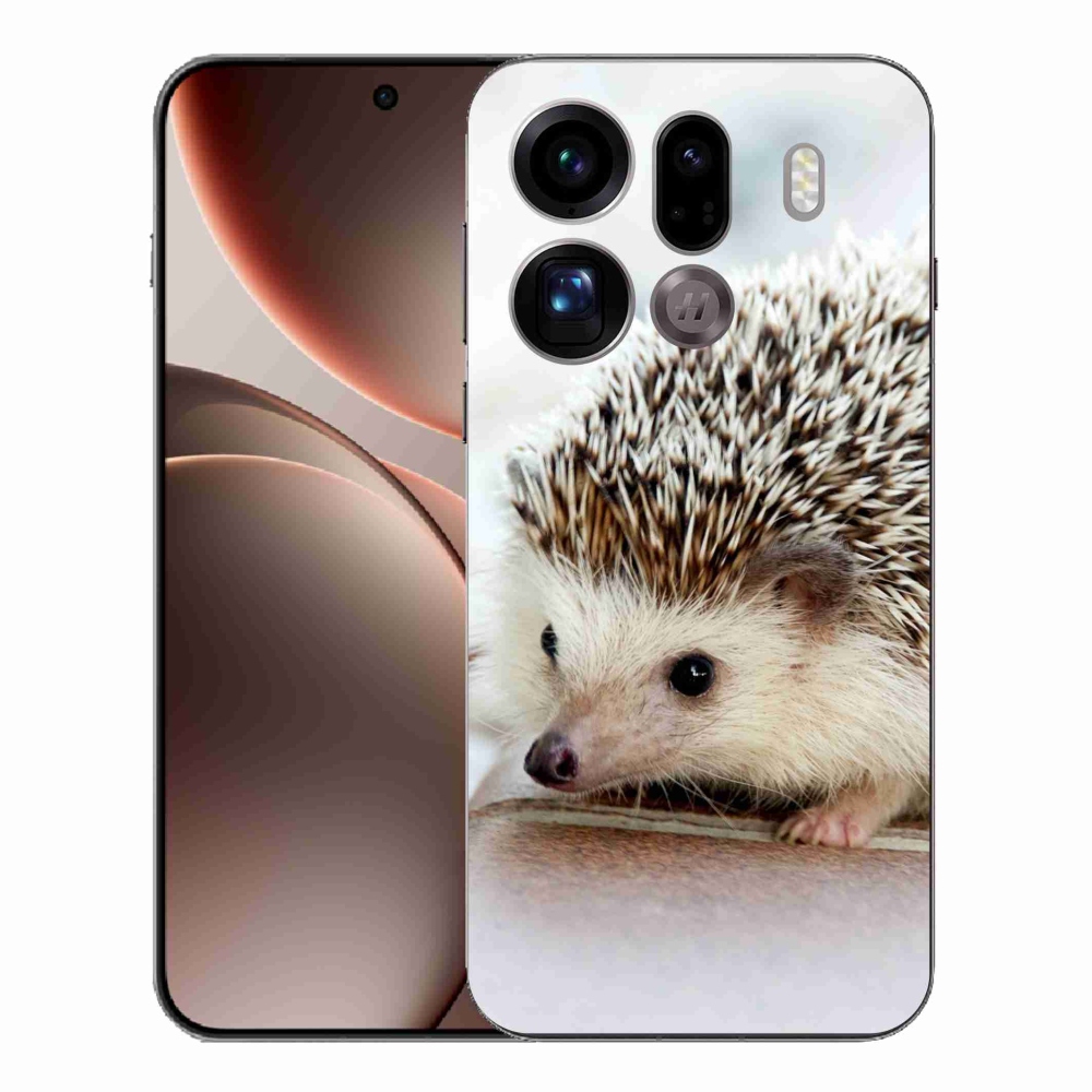 Gelový kryt mmCase na Oppo Find X9 Pro - ježek