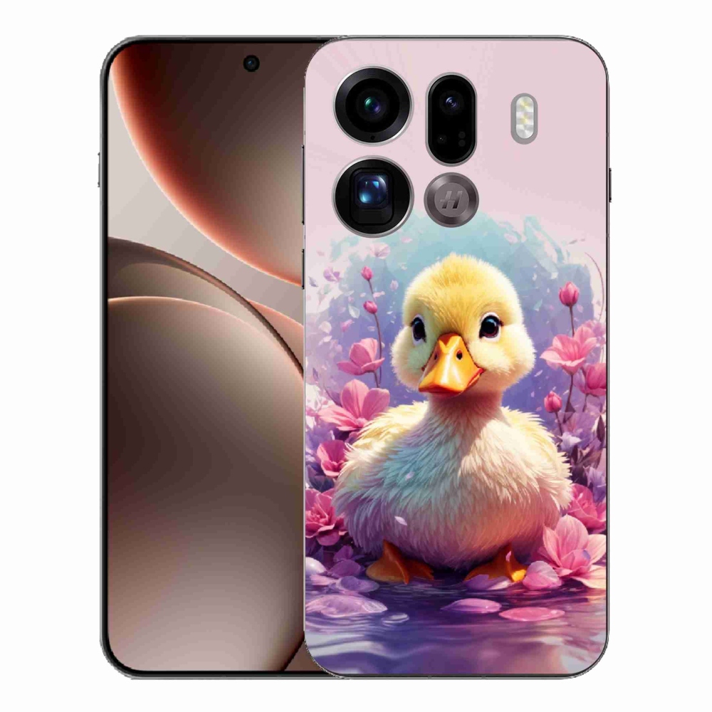 Gelový kryt mmCase na Oppo Find X9 Pro - kachnička