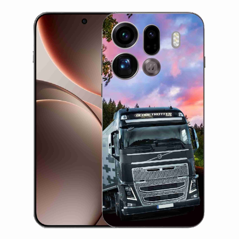 Gelový kryt mmCase na Oppo Find X9 Pro - kamion 2