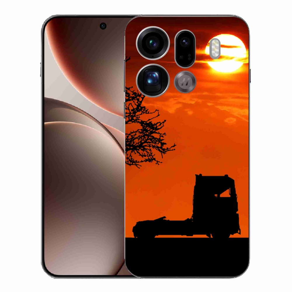 Gelový kryt mmCase na Oppo Find X9 Pro - kamion 3