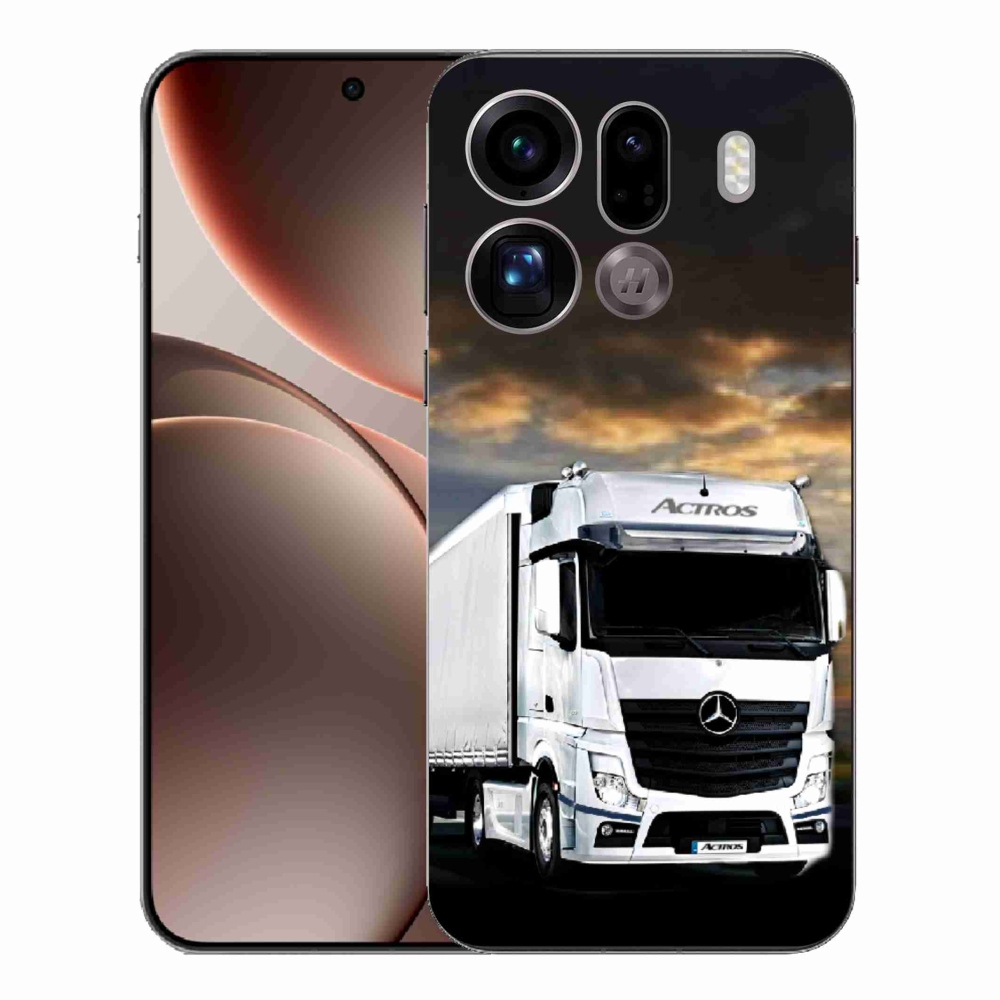 Gelový kryt mmCase na Oppo Find X9 Pro - kamion