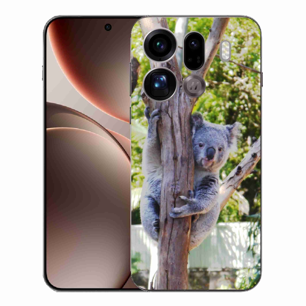 Gelový kryt mmCase na Oppo Find X9 Pro - koala