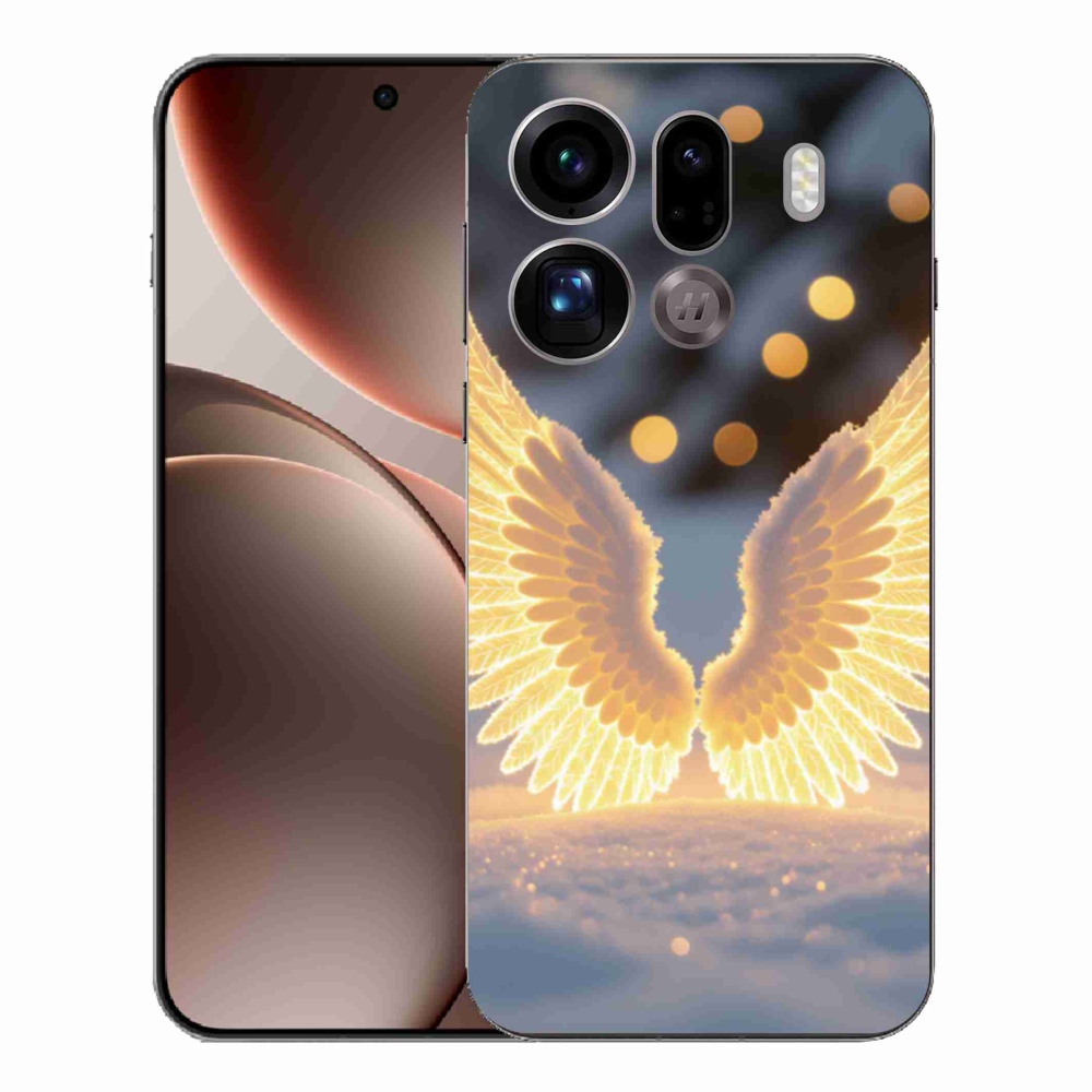 Gelový kryt mmCase na Oppo Find X9 Pro - křídla