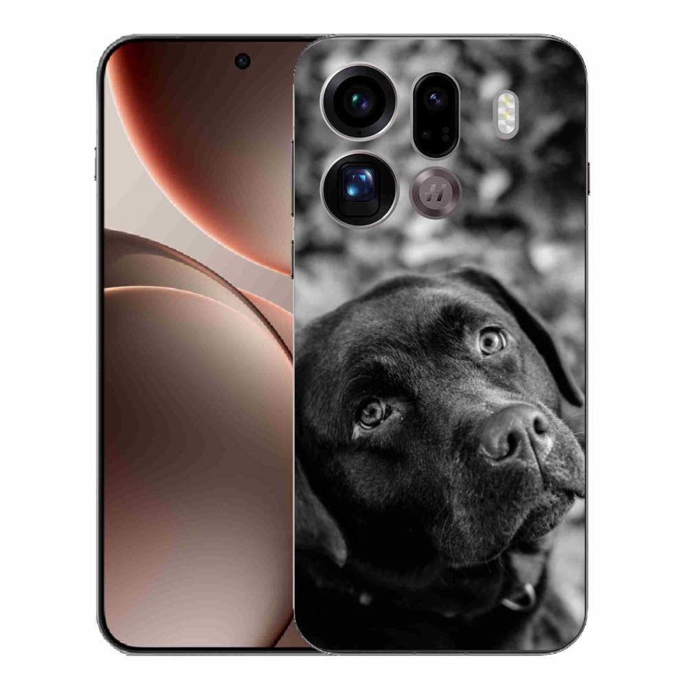 Gelový kryt mmCase na Oppo Find X9 Pro - labrador