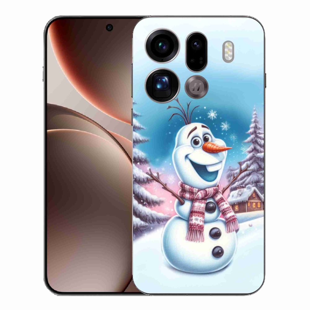 Gelový kryt mmCase na Oppo Find X9 Pro - ledové království