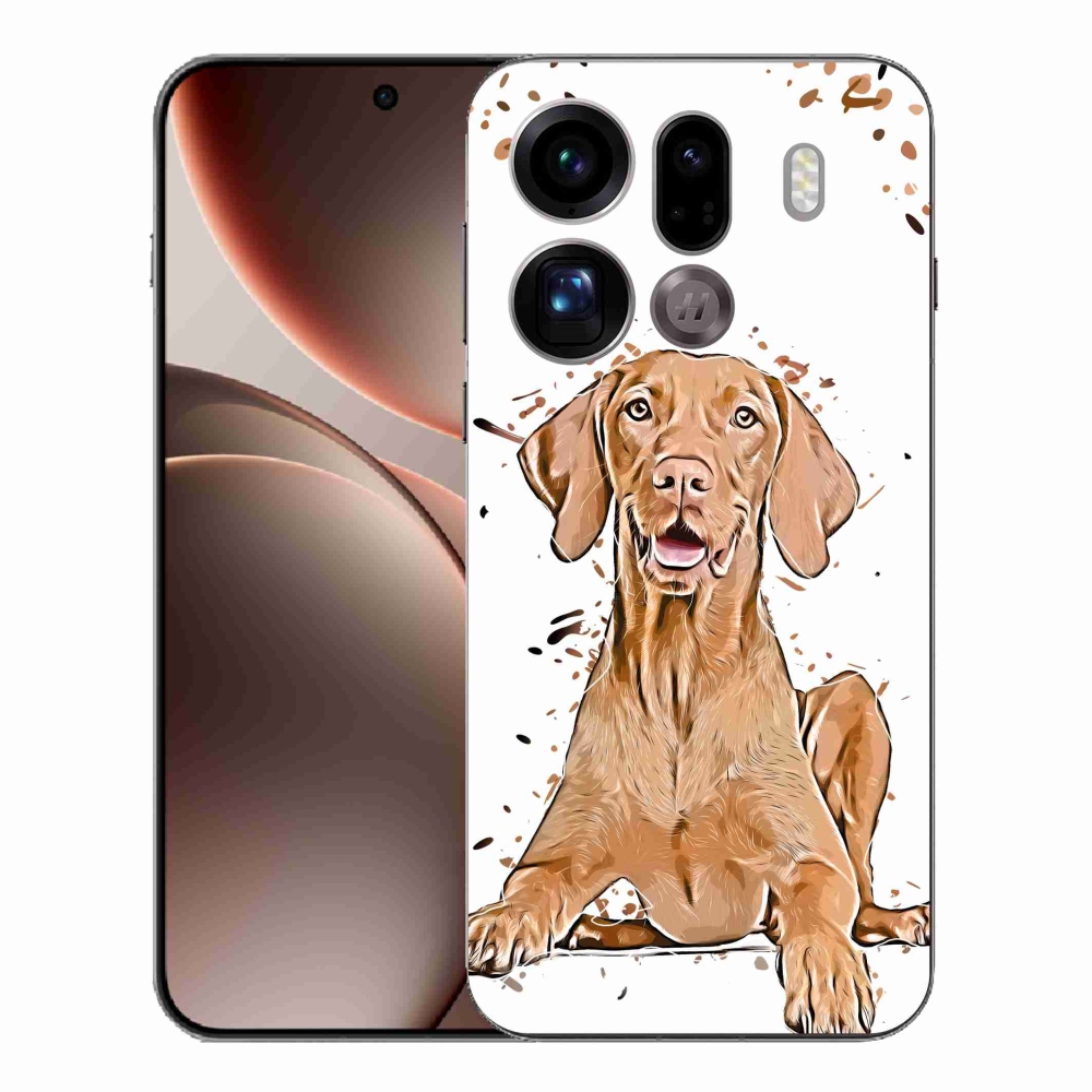 Gelový kryt mmCase na Oppo Find X9 Pro - maďar
