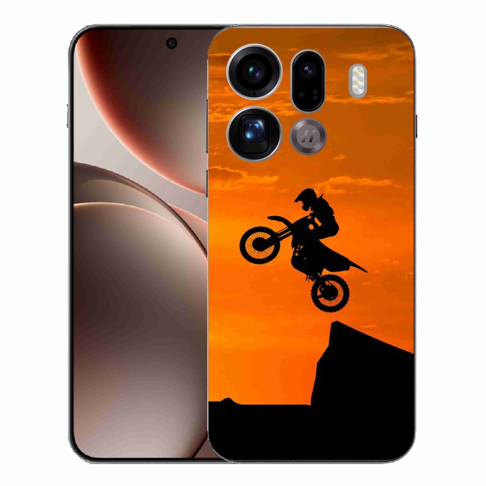 Gelový kryt mmCase na Oppo Find X9 Pro - motocross