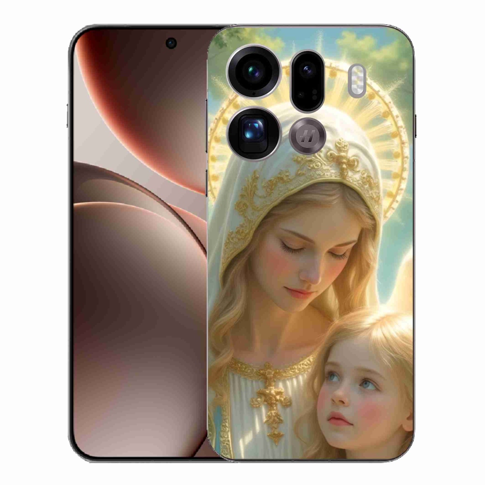 Gelový kryt mmCase na Oppo Find X9 Pro - náboženský motiv 2