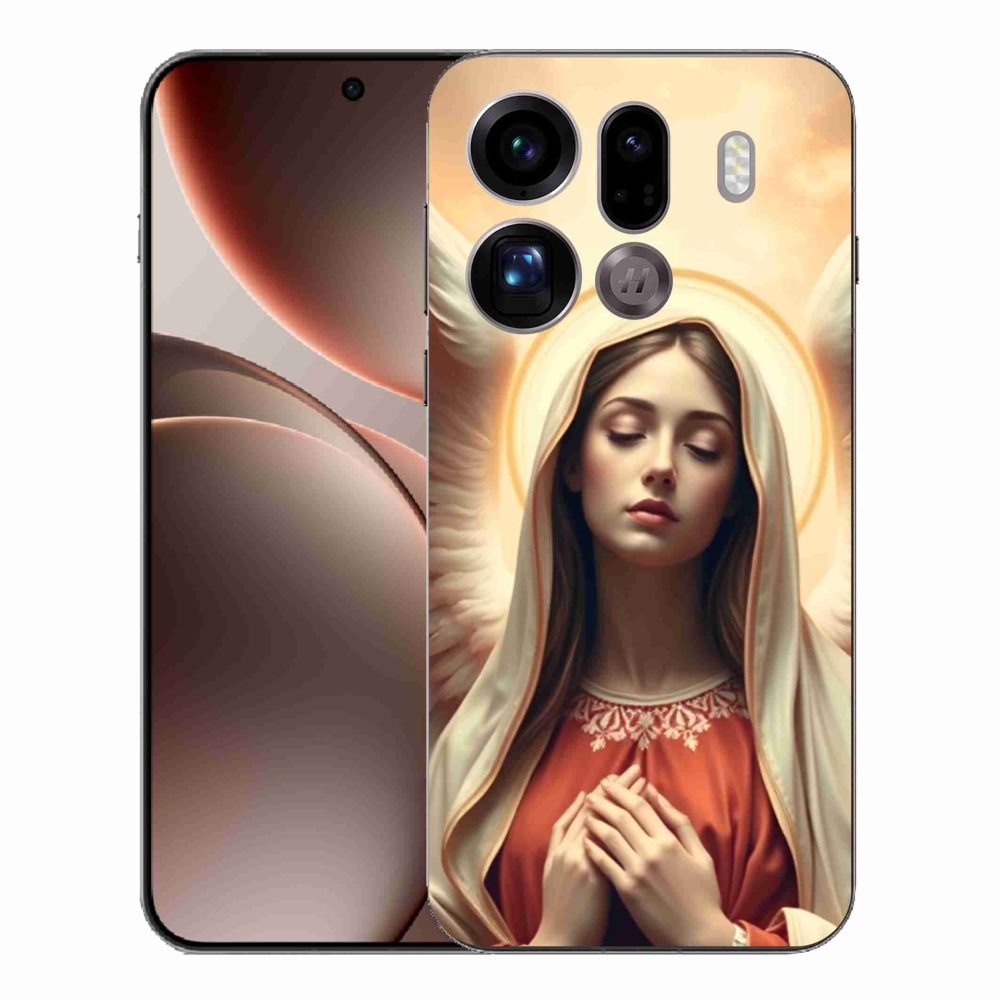 Gelový kryt mmCase na Oppo Find X9 Pro - náboženský motiv