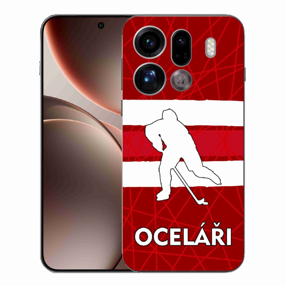 Gelový kryt mmCase na Oppo Find X9 Pro - Oceláři