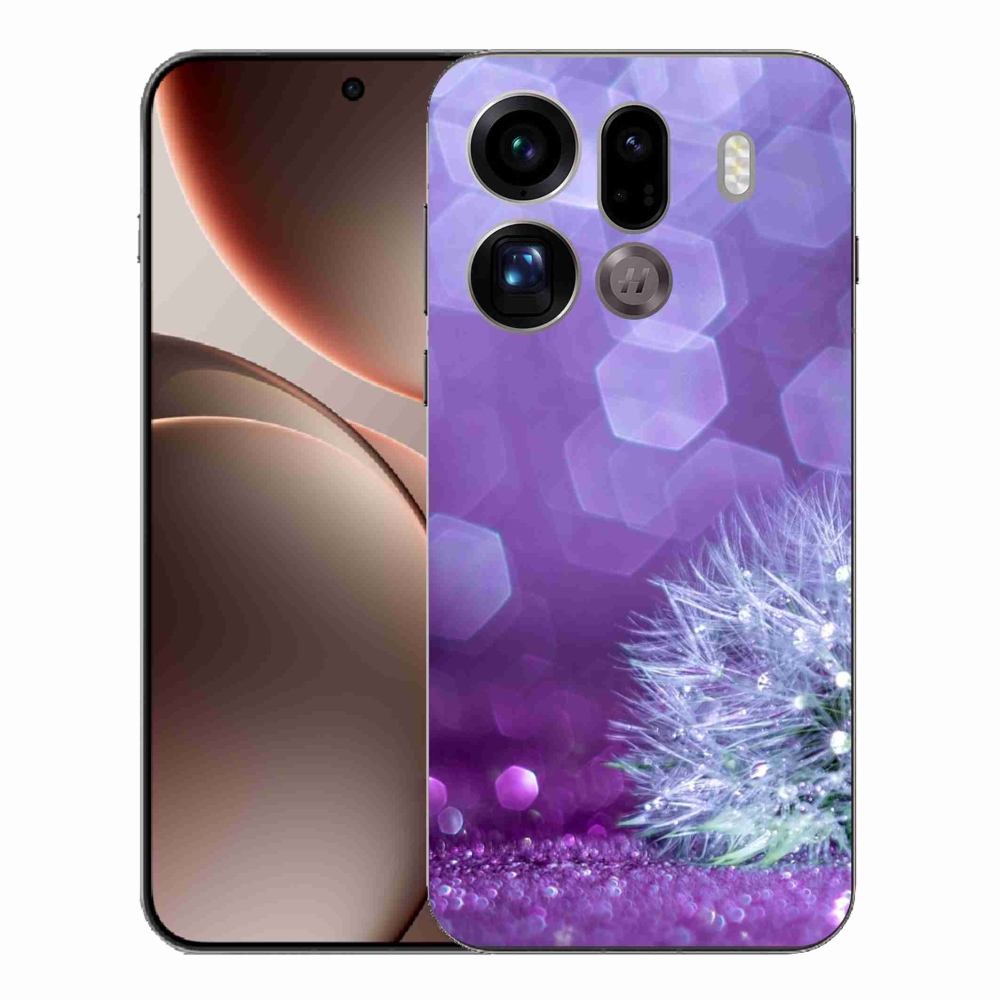Gelový kryt mmCase na Oppo Find X9 Pro - odkvetlá pampeliška 2