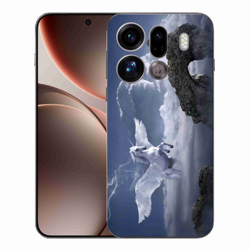 Gelový kryt mmCase na Oppo Find X9 Pro - pegas
