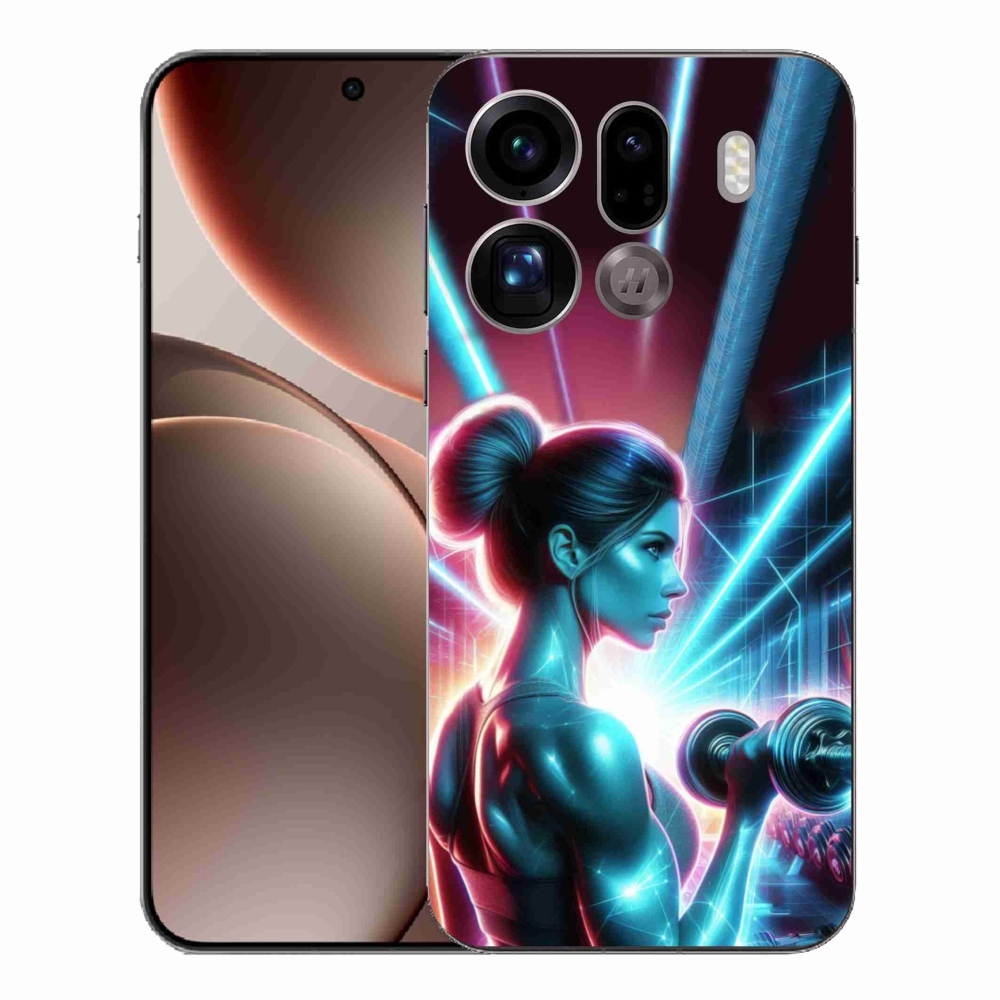 Gelový kryt mmCase na Oppo Find X9 Pro - posilování