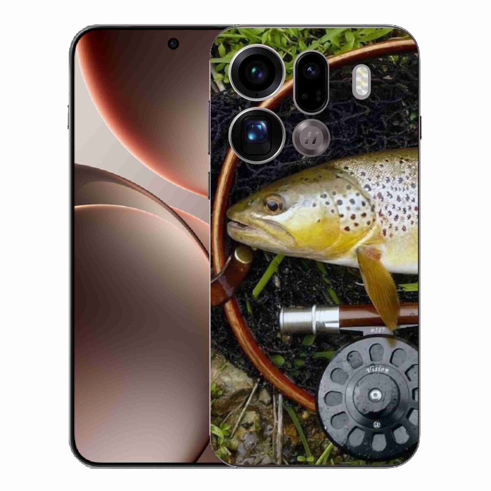 Gelový kryt mmCase na Oppo Find X9 Pro - pstruh 2