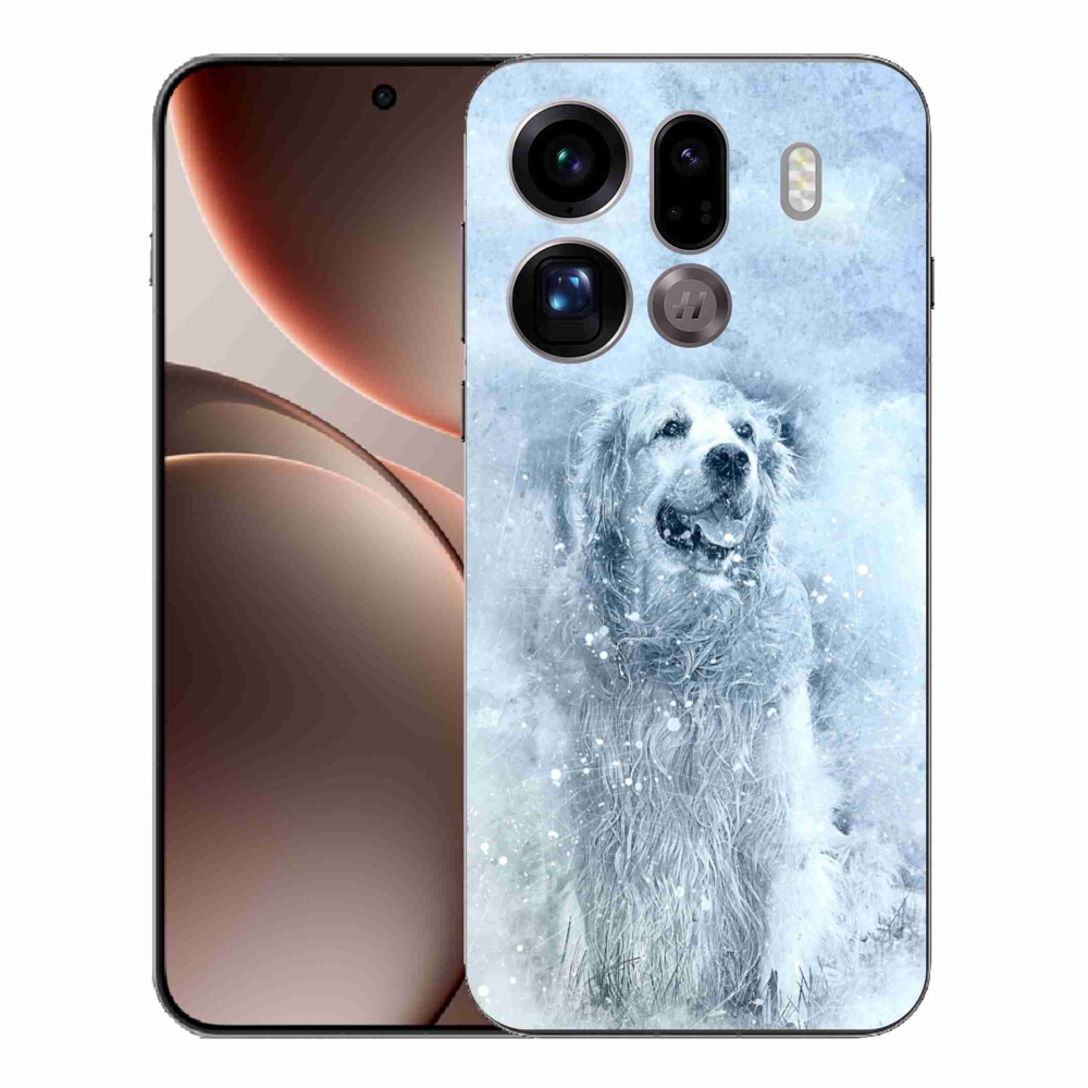 Gelový kryt mmCase na Oppo Find X9 Pro - retrívr