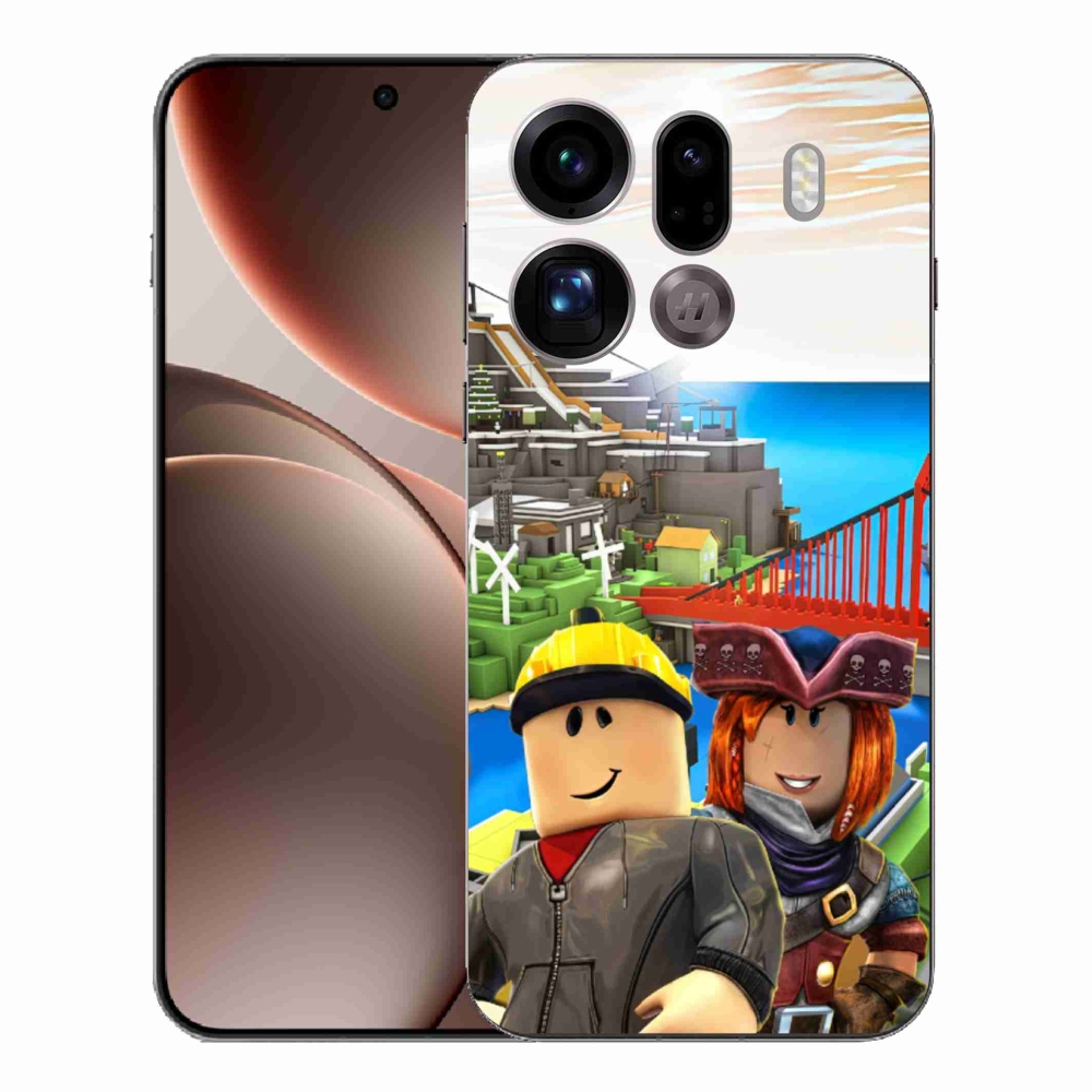 Gelový kryt mmCase na Oppo Find X9 Pro - roblox 1