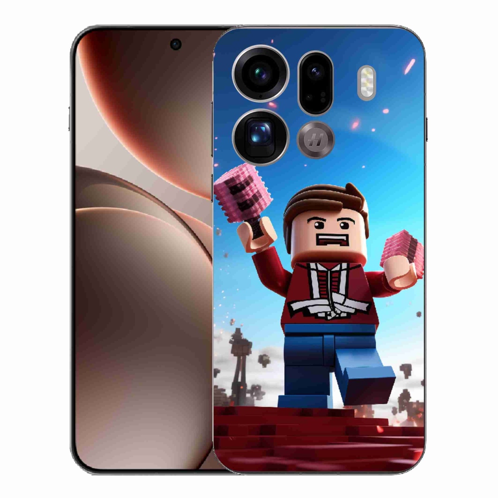 Gelový kryt mmCase na Oppo Find X9 Pro - roblox 2