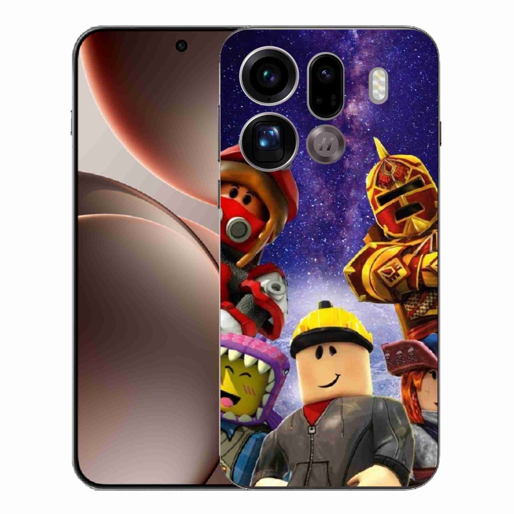 Gelový kryt mmCase na Oppo Find X9 Pro - roblox 3