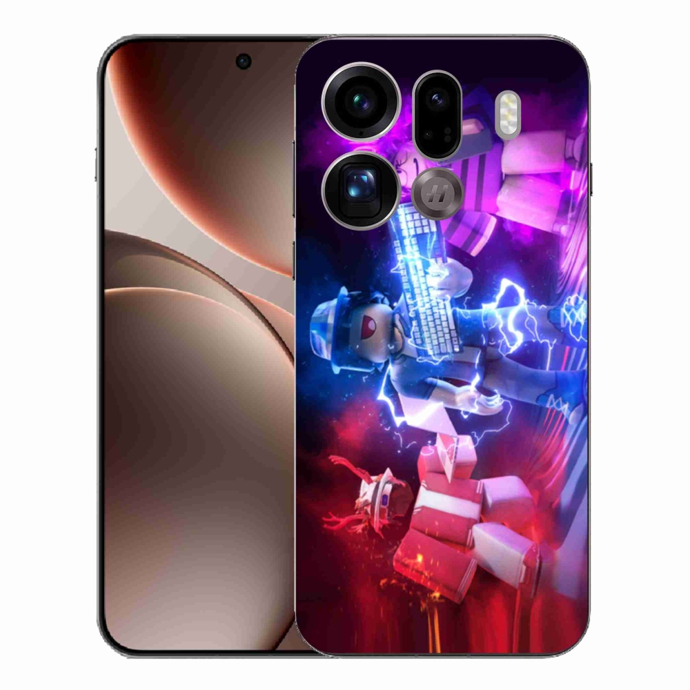 Gelový kryt mmCase na Oppo Find X9 Pro - roblox