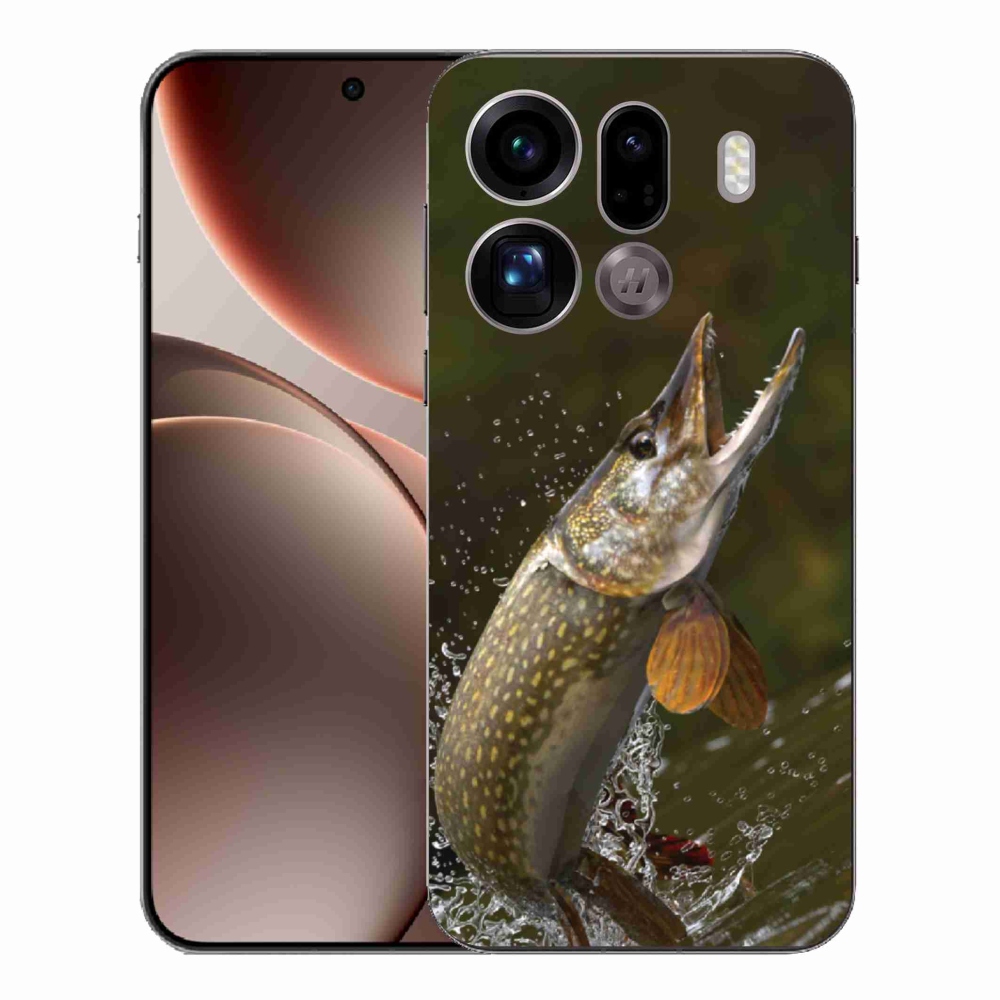 Gelový kryt mmCase na Oppo Find X9 Pro - štika