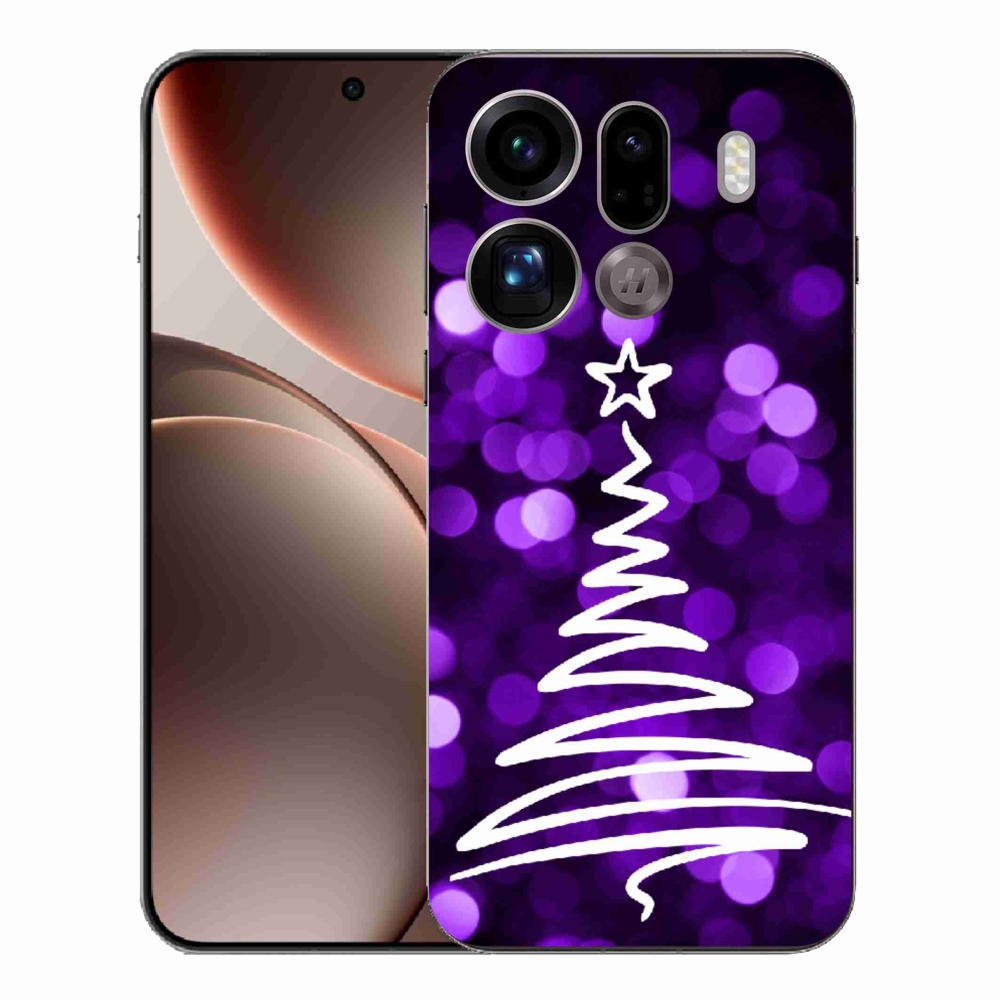 Gelový kryt mmCase na Oppo Find X9 Pro - stromek
