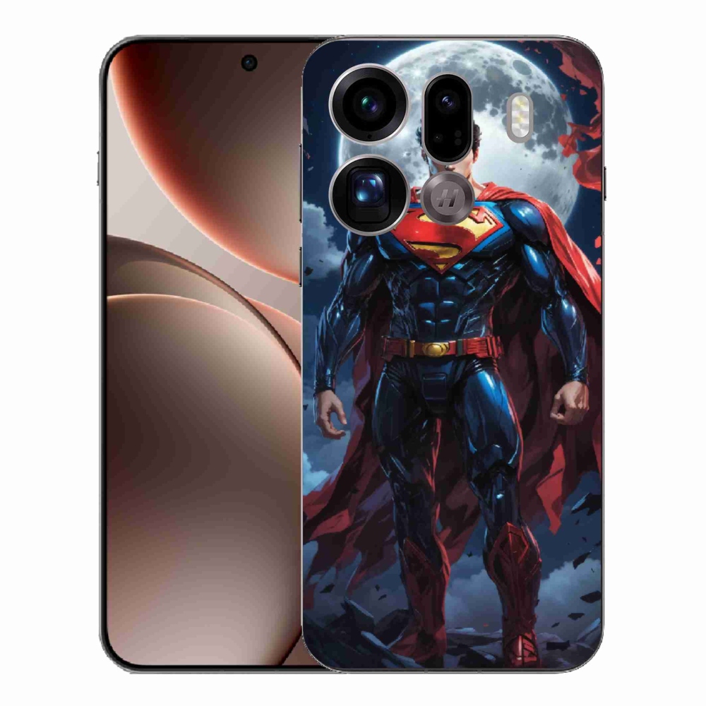 Gelový kryt mmCase na Oppo Find X9 Pro - superman