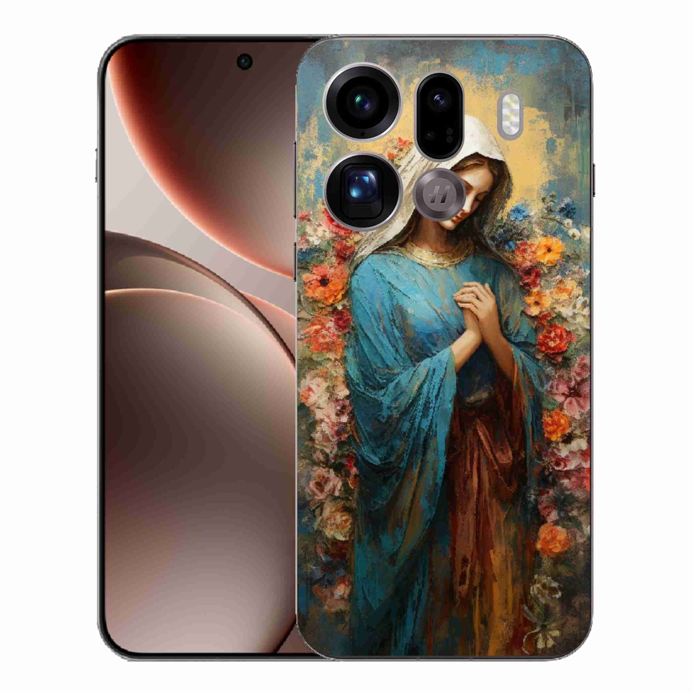 Gelový kryt mmCase na Oppo Find X9 Pro - svatá žena